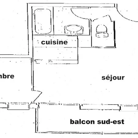 Apartment - 2 Pieces 4 Pers, Animaux Acceptes